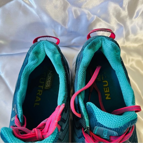 Hoka One One Clifton 4 Women's SZ 11 Running Shoes 1016724 Blue Coral Ceramic - Picture 5 of 10